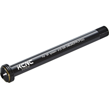 Vorderradachse KCNC KQR08-SH E-THRU/FOX 15mm Schwarz 0